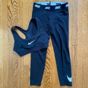 Nike Toddler Girls Legging and Top Matching Set Size: XS-S
